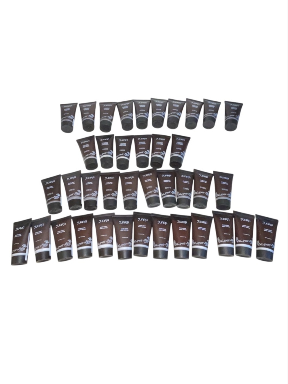 JUARA CANDLENUT LOTION Shampoo Gel Conditioner Lotion Lot Of 39 Travel Size 1 Oz